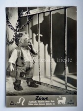 MECKI film Hor Zu Löwe leone lion AK old postcard vecchia cartolina