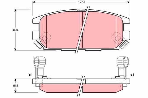 Trw gdb3199 kit - trw,