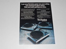 Technics Giradischi Ad