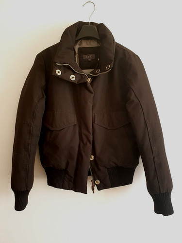 Piumino donna piuma oca nero - piuma, d'oca