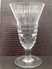 BARDINI  BICCHIERE PUBBLICITARIO  VINO  - DA COLLEZIONE -VINTAGE