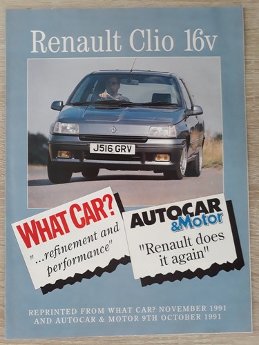 Brochure prova strada renault - brochure,