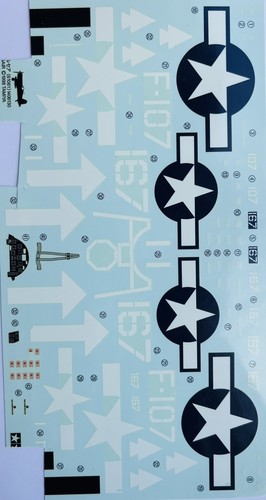 Decalcomanie vought f4u - decalcomanie,