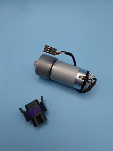 Gear motor with encoder - gear,
