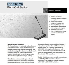 Microfono da annunci Philips Plena Call Station LBB 1941/00