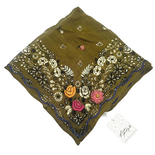 Bandana sciarpa ricamata free - sciarpa,