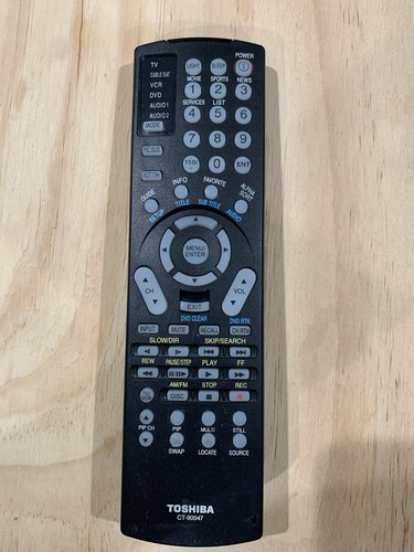 Toshiba 90047 telecomando - toshiba, ct-90047