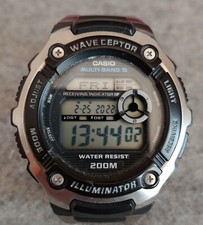 CASIO WAVE CEPTOR SEMIFUNZIONANTE leggere bene descrizione.