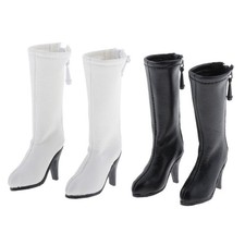 Scarpe con tacco alto in pelle