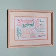 Tappetino vintage ricamo