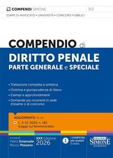 COMPENDIO DI DIRITTO PENALE -