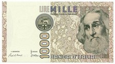 1000 LIRE MARCO POLO LETTERA A