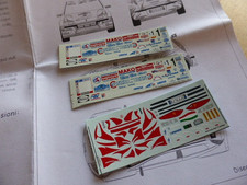 1:43 decals Fiat Punto Kit Car