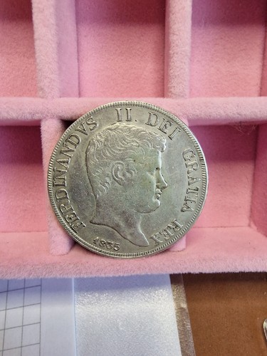 Piastra 120 grana del - grana, 1835