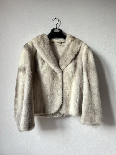 Pelliccia visone bianco - pelliccia,