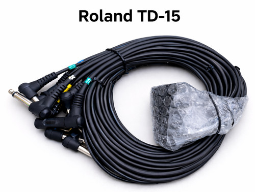 Roland drums cablaggio - td-15, v-drums