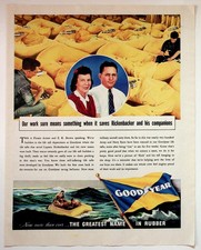 Pubblicità stampa zattera di