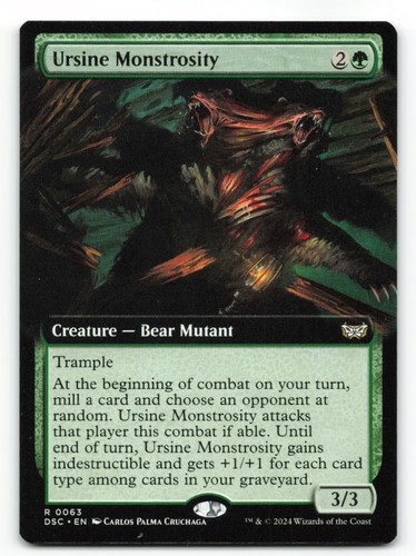 Ursine monstrosity - ursine,