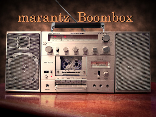 Marantz boombox - boombox, 🌈