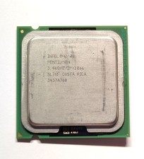 Intel Pentium 4 Extreme Edition HT (3,46 GHz) raro processore CPU SL7NF LGA775