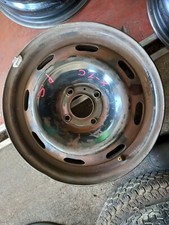 N.2 CERCHI IN FERRO CITROEN PEUGEOT 4 FORI - 15" - 6J 15H2 ET27 X-1C