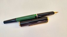 Autentico Pelikan MK10 nero-verde