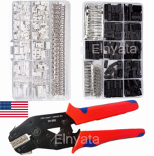 620/560pcs 2,54mm Dupont Cavo Filo Cavo Jumper Connettore Testa Kit e Crimpare M/F