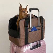 Trasportino per animali di piccola taglia cane elegante borsa da trasporto cucciolo approvazione compagnia aerea