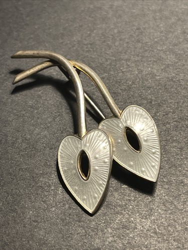 Spilla smaltata argento