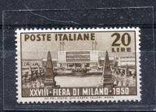 1950 stamp lire 20 - XXVIII