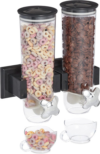 Dispenser cereali doppio - dispenser,