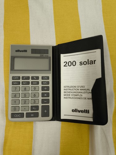 Olivetti 200 solar - olivetti,