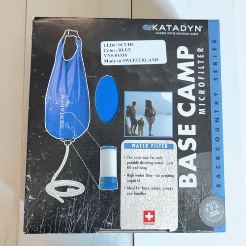 Katadyn base camp - camp, microfiltro