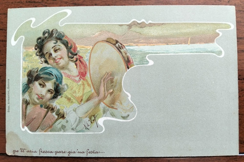 1900 cartolina della - 1900,