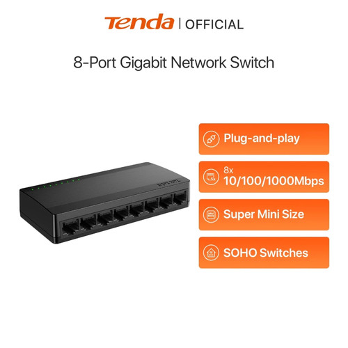 Tenda sg108 switch gigabit - tenda,