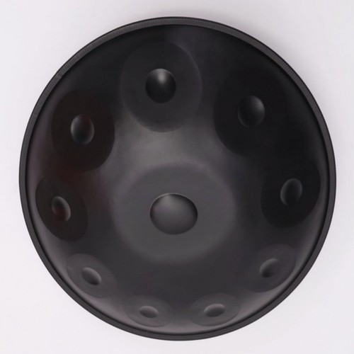 Handpan nero artigianale - artigianale, 10