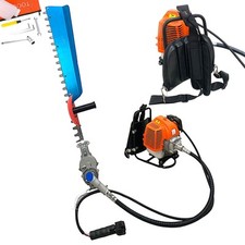 Tagliasiepi a Scoppio con Zaino Spalleggiato Motore 52CC 2 Tempi Lama 70cm 