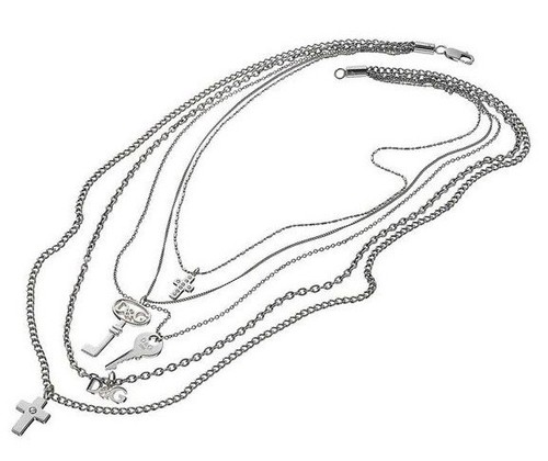 Collana donna in acciaio - donna,