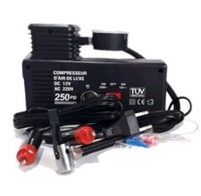 MINI COMPRESSORE PORTATILE CANOTTI AUTO 12V 220V AUTO BICI MOTO 250PSI