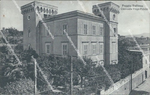 Cg27 cartolina poggio tulliano - cartolina,