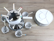 SERVIZIO FONDUTA 28 PEZZI Fondue Bourguignonne EVA COLLECTION Swiss Gourmet