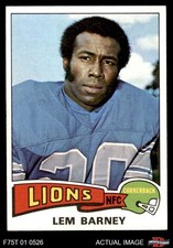 1975 Topps #365 Lem Barney