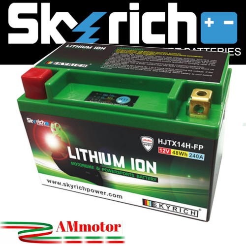 Batteria litio moto skyrich - moto,