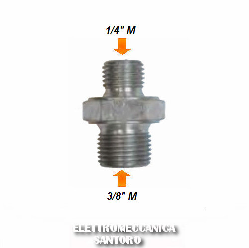 Raccordo nipplo per lancia - nipplo,