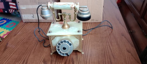 Telefono marmo vintage