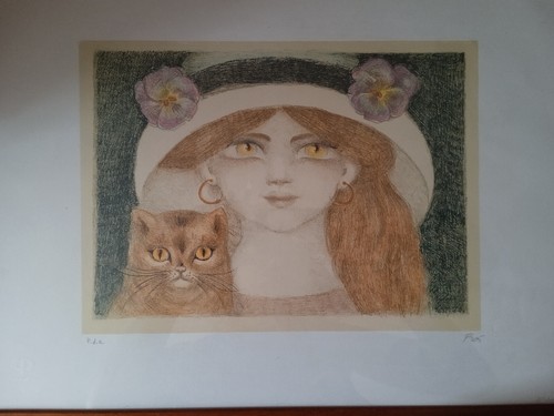 Bellissima litografia - bellissima, di
