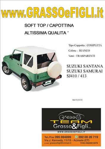 Cappottina soft top - cappottina,