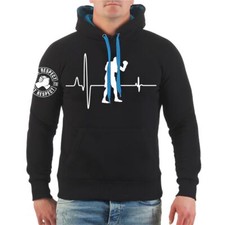 Felpa con cappuccio battito