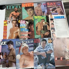 12x Vintage Gay Erotica