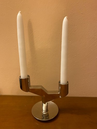 Candelabro acciaio - candelabro,